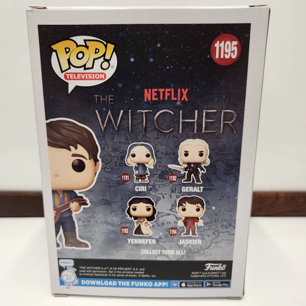 Funko Pop Jaskier #1195 The Witcher Collectible Dandelion - Picture 3 of 6